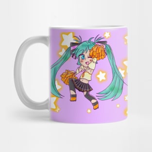 Hatsune Miku cheerful chibi (Game ver.) Mug